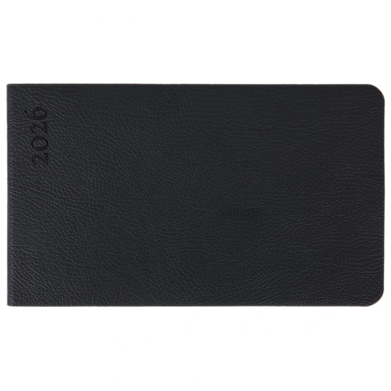 Щотижневик датований 10х17 см 2026 Leo Planner Binario м`який темно-синій 252654