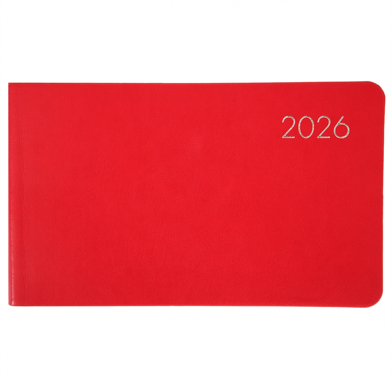 Щотижневик датований 10х17 см 2026 Leo Planner Glory м`який червоний 252652