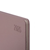 Щотижневик датований 10х17 см 2026 Leo Planner Monaco м`який ліловий 252655