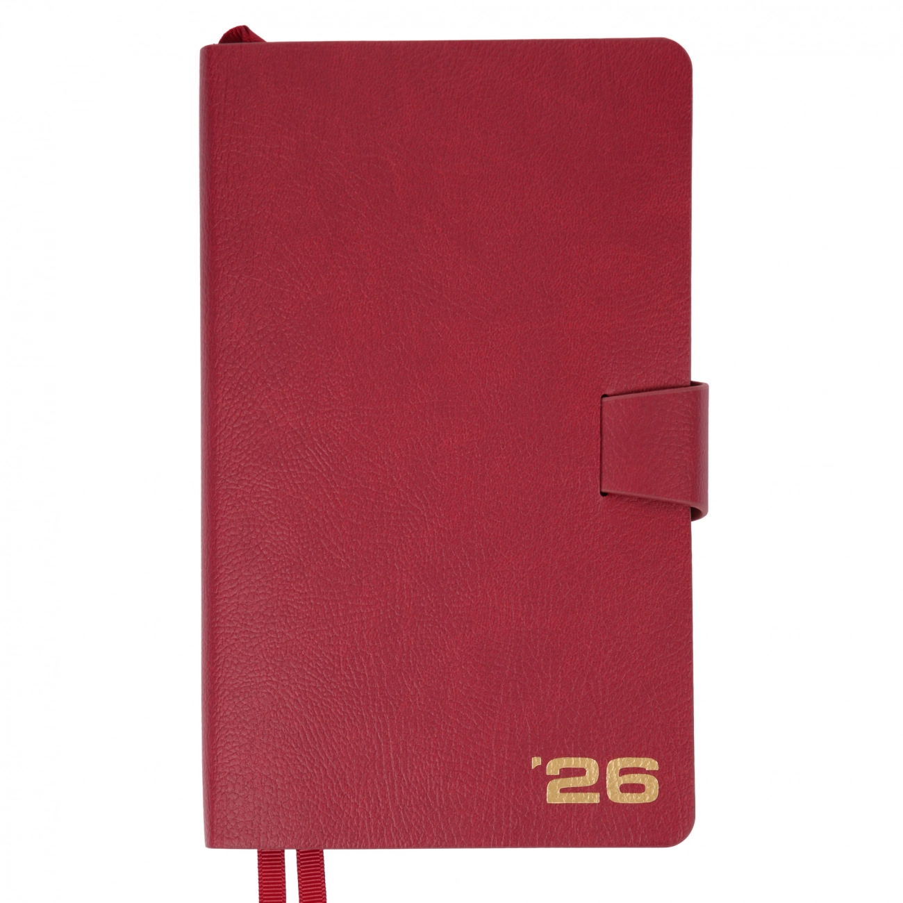 Щоденник Leo Planner Alpha датований 2026 (12×20 см, м'який бордовий) — фото 2
