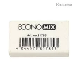 Гумка для олівця Economix біла E81785