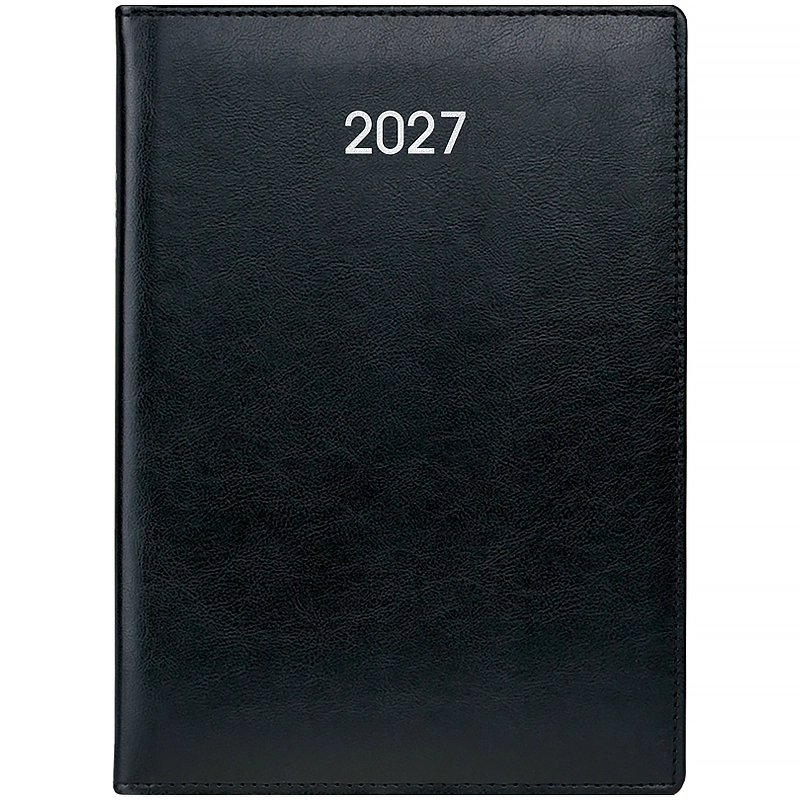 Щоденник 2027 Стандарт Soft ср/т чорний 73-795-36-907