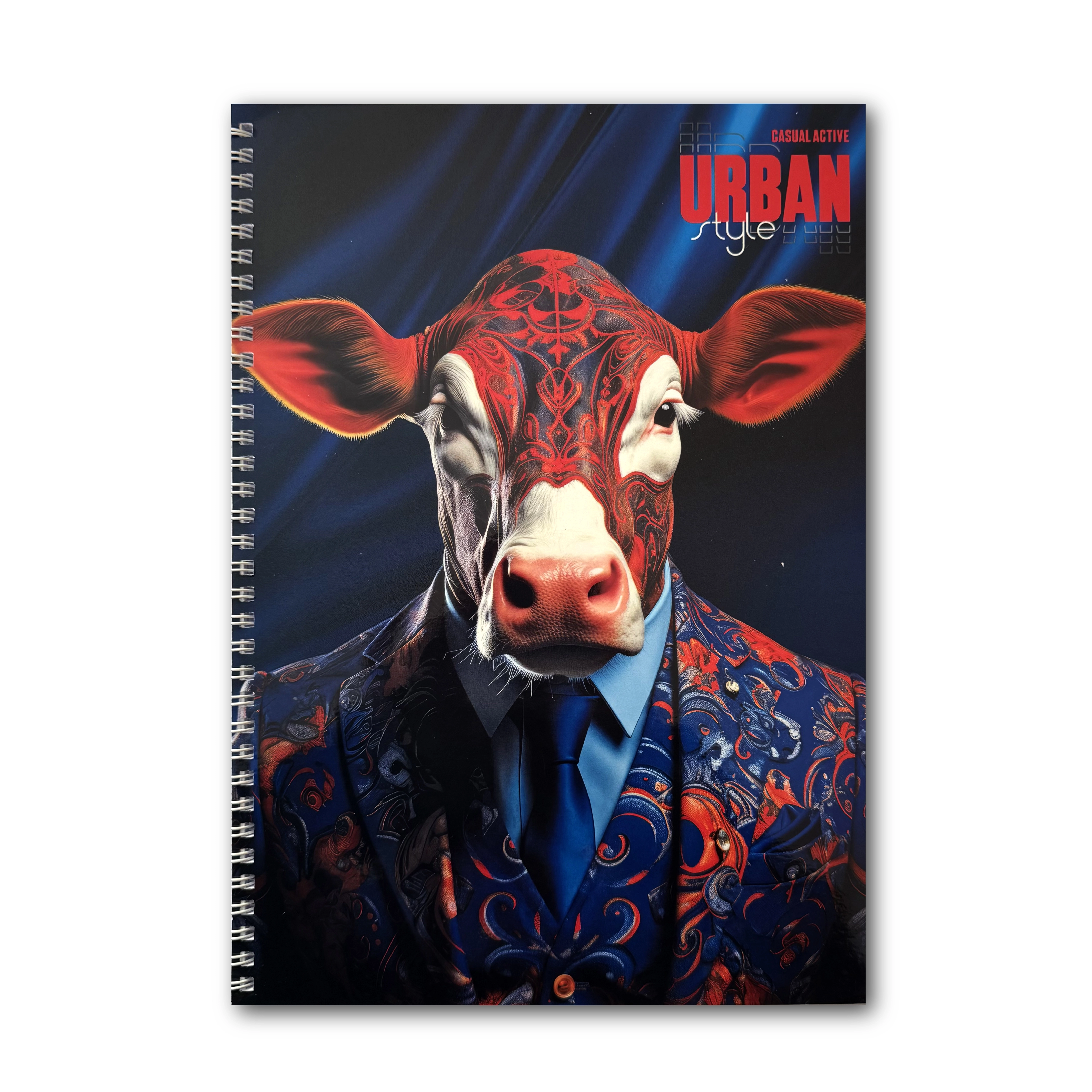 Блокнот A4 на спіралі 96 аркушів клітинка Офіс Центр — фото 3