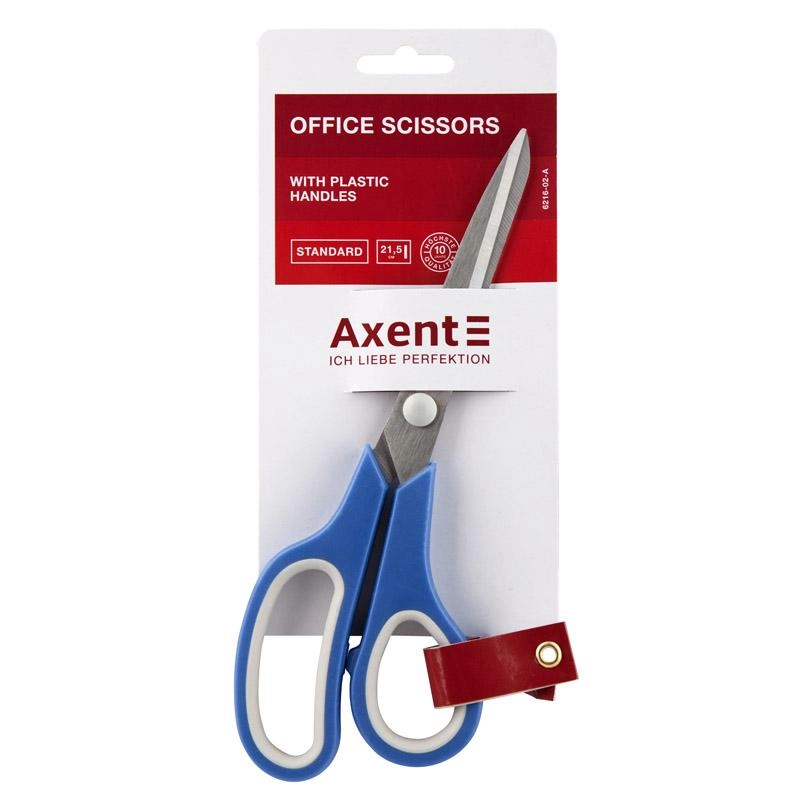Ножиці Axent Standard 21,5 см сині 6216-02-a