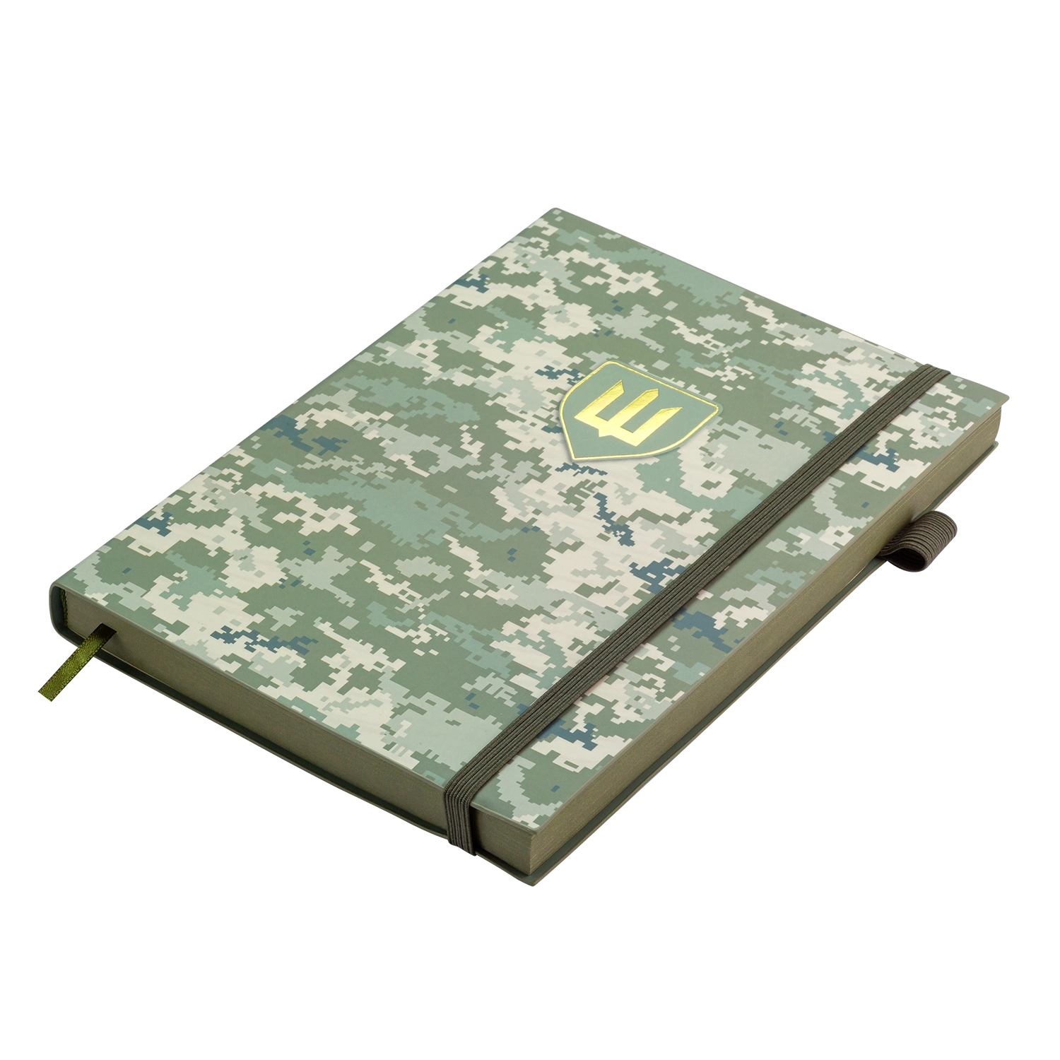 Щоденник недатований А5 Buromax Military світло-зелений — фото 2