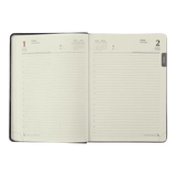 Щоденник датований А5 2025р Buromax Bravo чорний BM.2112-01