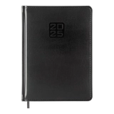 Щоденник датований А5 2025р Buromax Bravo чорний BM.2112-01