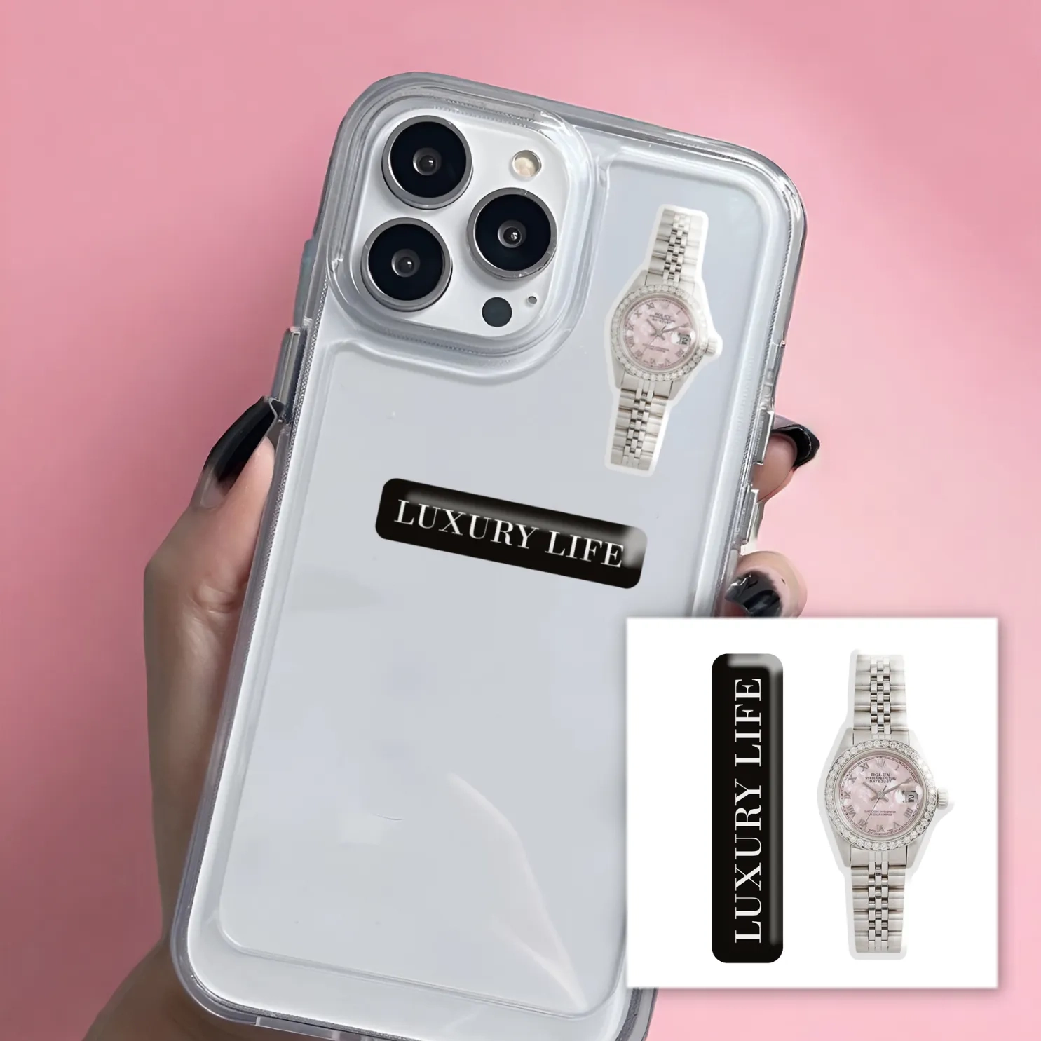 Наліпка 3D-стікер Luxury life SX-151