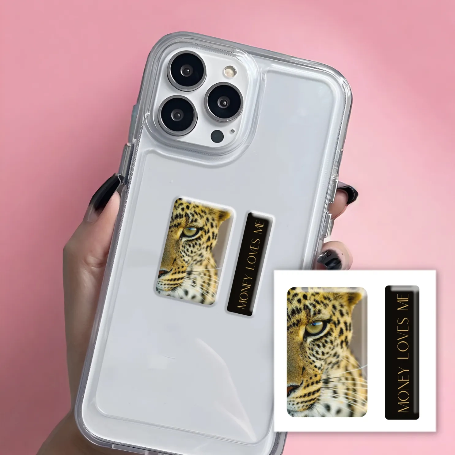 Наліпка 3D-стікер Money lover SX-153