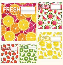 Зошит 24 аркушів лінія тверда Fresh Тетрада ТЕ32302