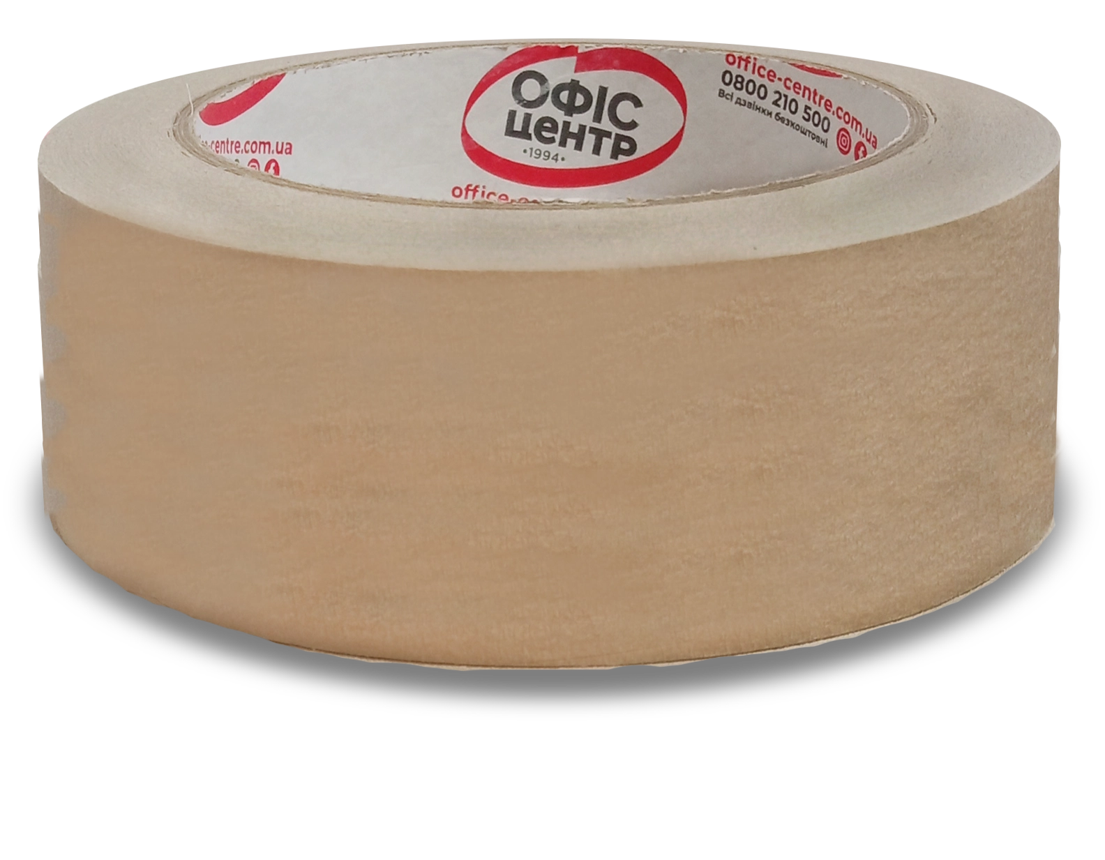 Стрічка клейка паперова коричнева 38х35 Офіс Центр ОС3835К