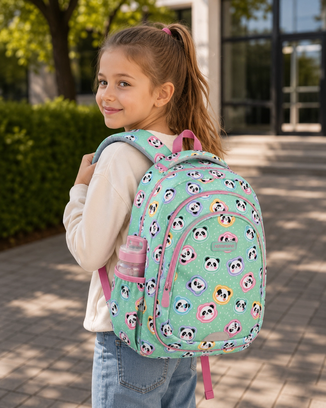 Рюкзак Astrabag AB330 Minty Pandas 502025010 Рюкзак Astrabag AB330 Minty Pandas 502025010