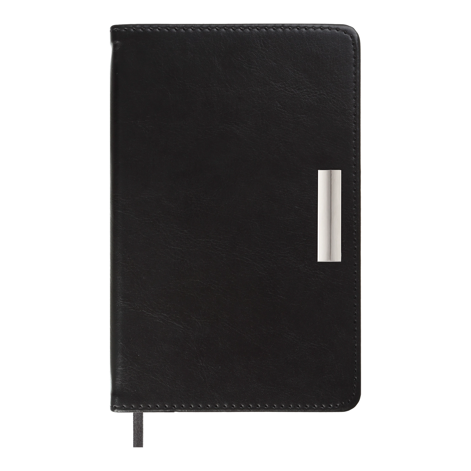 Щоденник датований A6 2026 Buromax Salerno чорний BM.2530-01