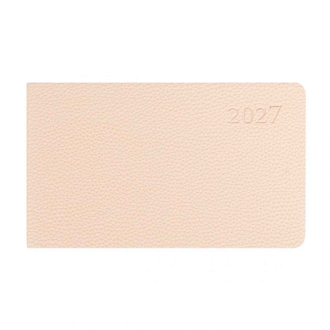 Щотижневик 10х17 см Leo Planner датований 2027 Binario  м`який бежевий 128 ст 252738