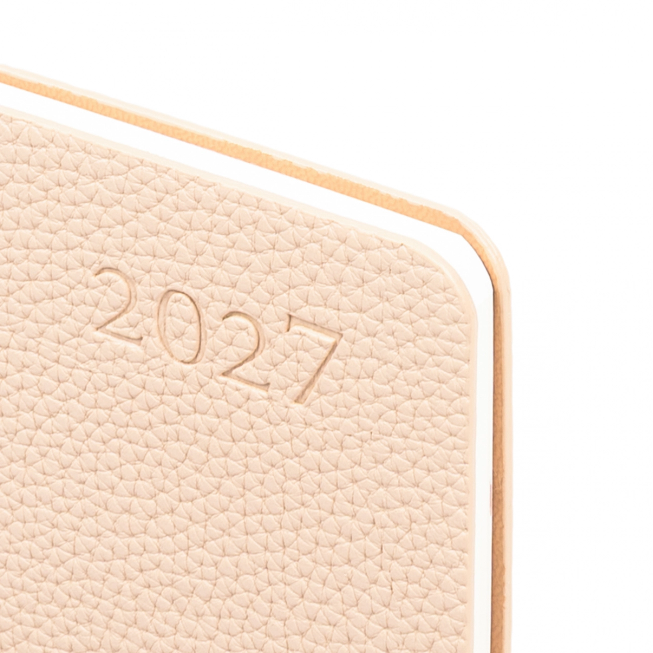 Щотижневик 10х17 см Leo Planner датований 2027 Binario м`який бежевий 128 ст 252738 Щотижневик 10х17 см Leo Planner датований 2027 Binario м`який бежевий 128 ст 252738