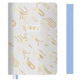 Щоденник датований А5 2025 Leo Planner Bianco 252584