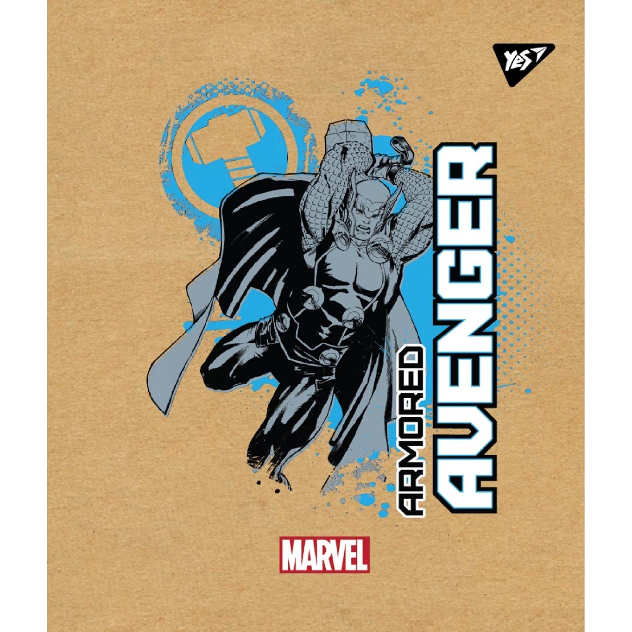 Зошит 12 аркушів клітинка YES Avenger 765068
