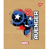 Зошит 12 аркушів клітинка YES Avenger 765068