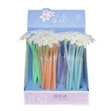 Ручка кулькова MAXI Peach blossom синя асорті Z19011