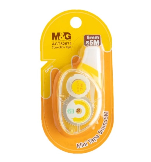 Коректор стрічка міні M&G 6м/5 мм ACT52571