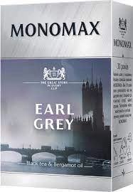 Чай Мономах Earl Grey цейлонський листовий з ароматом  бергамоту 90г 5952