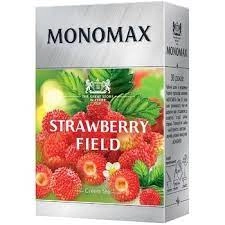 Чай Strawberry Field з ароматом суниці зелений 80г НОВ Мономах