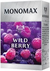 Чай Wild Berry чорн з ягодами чорниці 80г Мономах