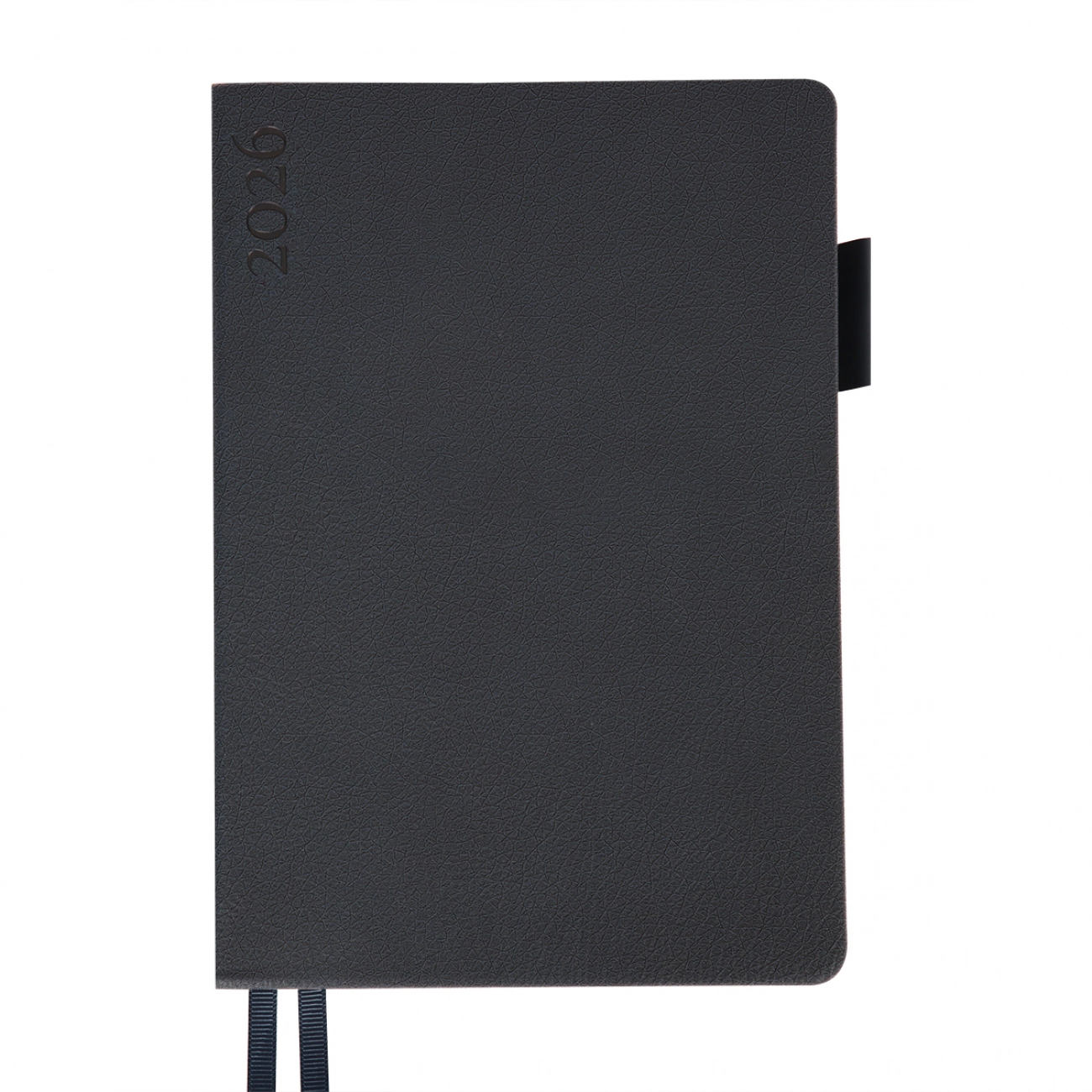 Щоденник датований А5 2026 Leo Planner Binario м`який темно-синій 252639 Щоденник датований А5 2026 Leo Planner Binario м`який темно-синій 252639