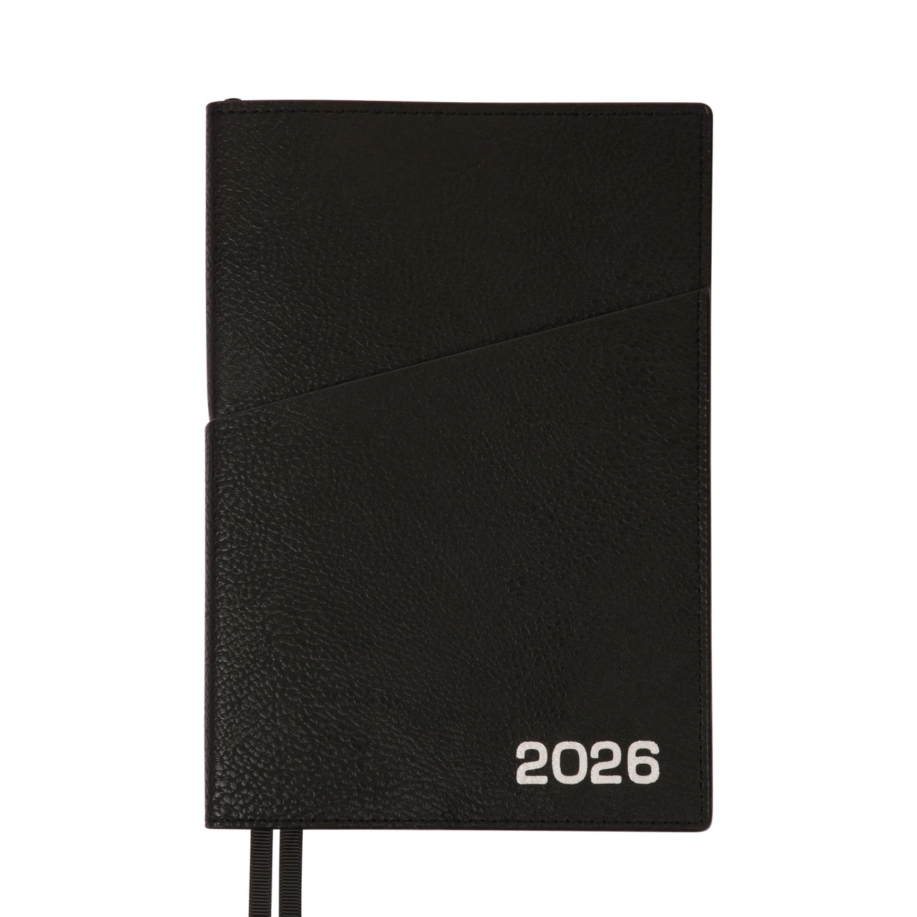 Щоденник датований А5 2026 Leo Planner Credo інтегральний чорний 252647