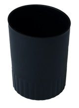 Стакан пластиковий BUROMAX для письмового приладдя JOBMAX чорний BM.6351-01