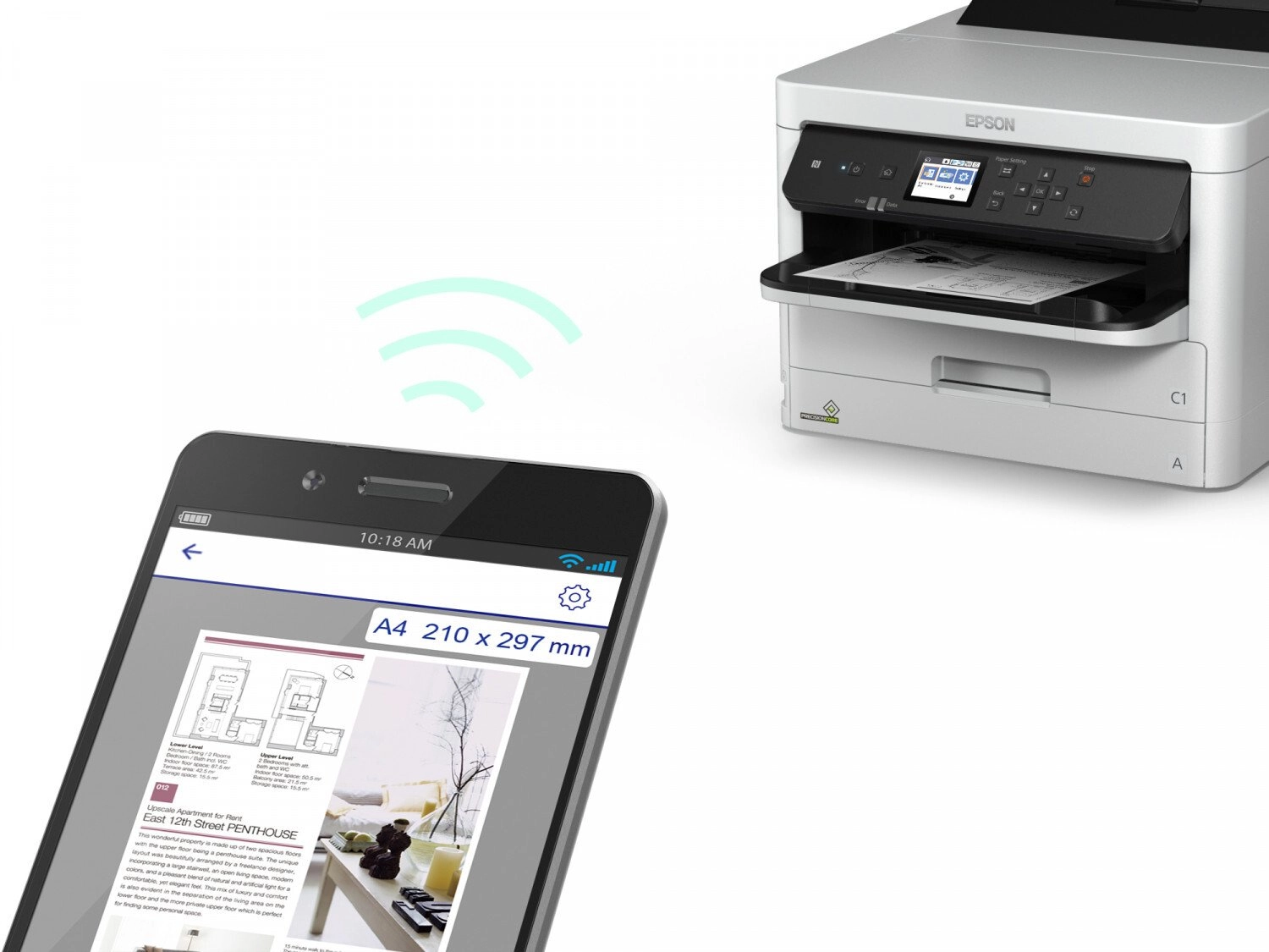 Принтер Epson WF-M5299DW (C11CG07401)