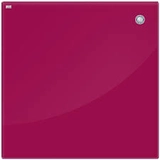 Дошка 2х3 скляна магнітна червона 40x60 TSZ64R