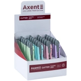 Ніж канцелярський 9мм 6401-А Axent асорті