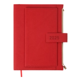 Щоденник датований А5 2025р Buromax Enigma червоний BM.2113-05