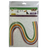 Папір кольоровий для квілінгу 160г/м2 420х5 мм 100 шт KIDS Line ZB.1810-99