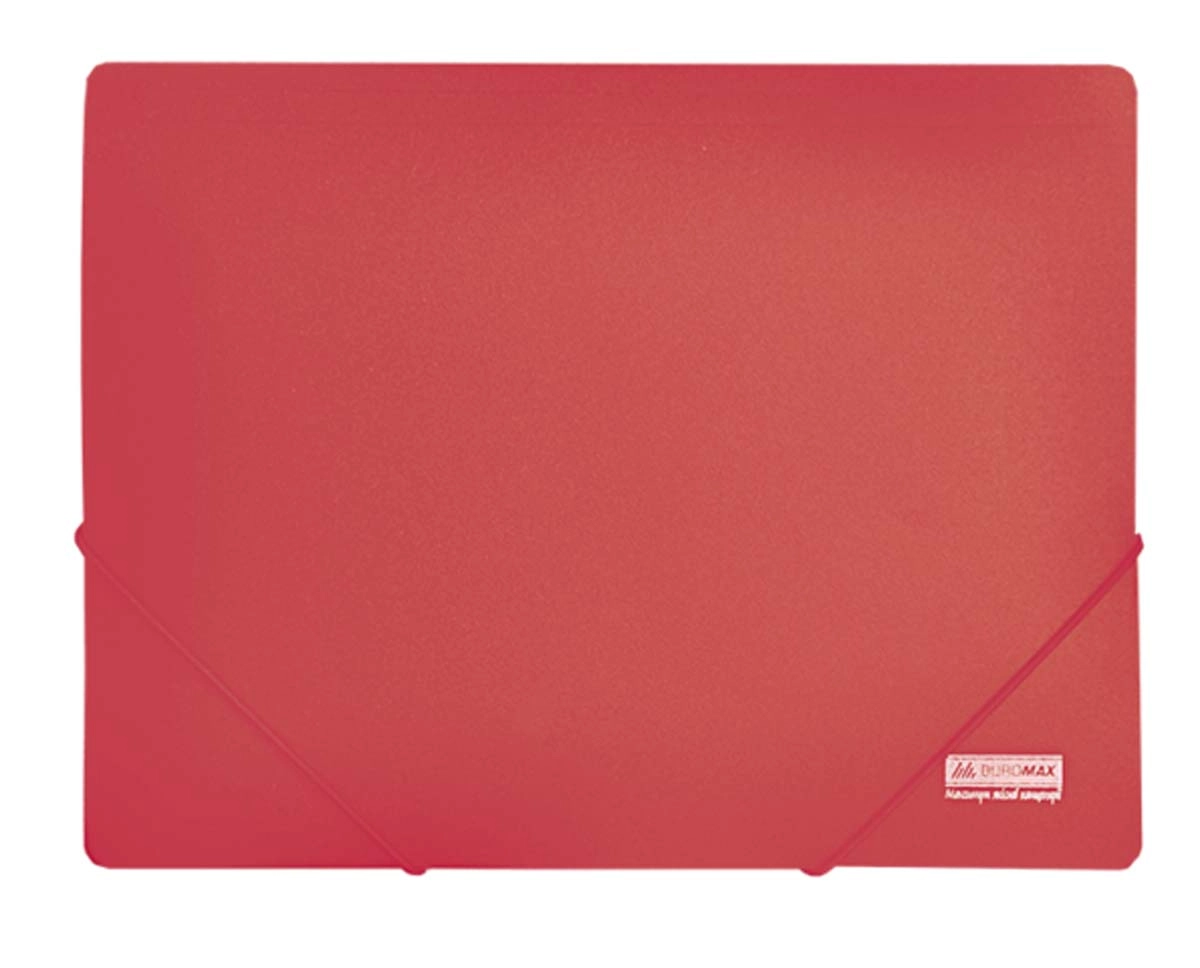 Папка на гумках JOBMAX А4 червона BUROMAX BM3911-05