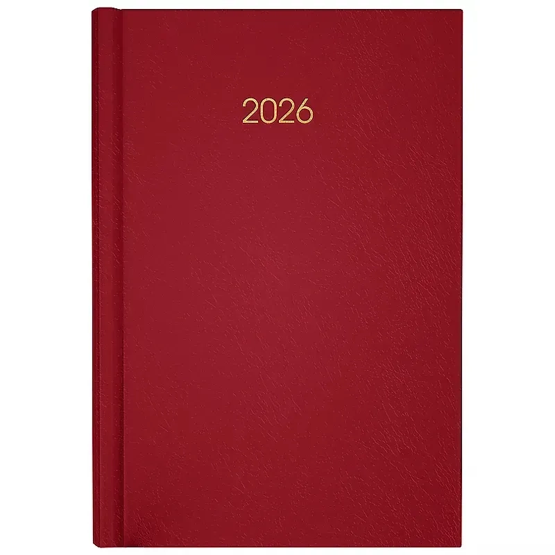 Щоденник датований 2026 Axent Classic City 145х210 бордовий 8842-26-4-A Щоденник датований 2026 Axent Classic City 145х210 бордовий 8842-26-4-A