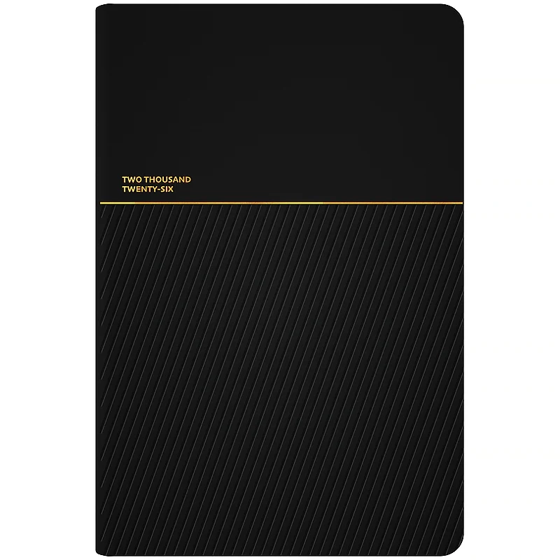 Щоденник датований 2026 Axent Partner Traces чорний — фото 2