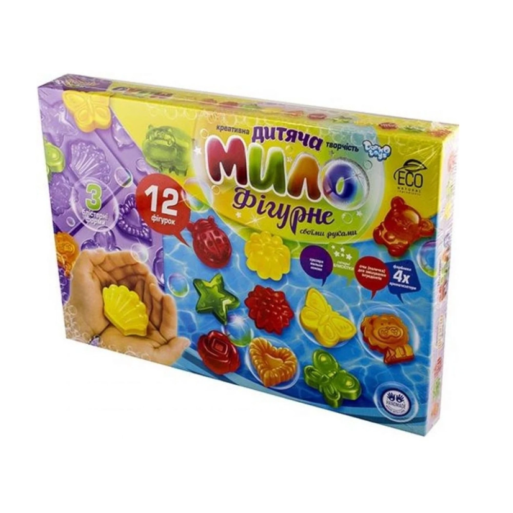 Набір креативної творчості Danko Toys Мило дитяче фігурне ДФМ-02-02 81791