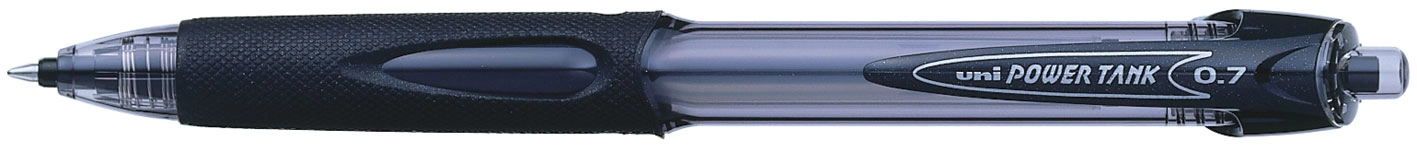 Ручка кулькова Uni SN-227 чорна — фото 2