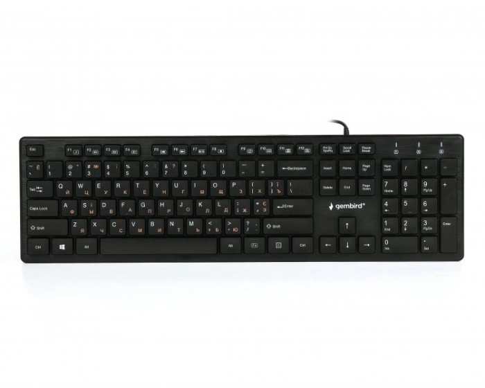 Клавіатура дротова Gembird KB-MCH-03-UA