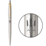 Ручка кулькова Parker Jotter 17 Ukraine SS GT BP Тризуб Із Колосків 16032_T059b