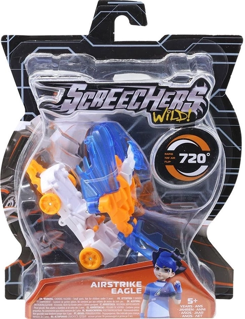 Машинка трансформер SCREECHERS WILD S4 L0 ЕІРСТРАЙК ІГЛ EU685001 Машинка трансформер SCREECHERS WILD S4 L0 ЕІРСТРАЙК ІГЛ EU685001