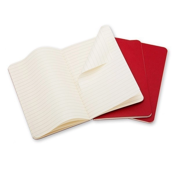 Блокнот середній Moleskine Cahier лінійка бордо CH116 Блокнот середній Moleskine Cahier лінійка бордо CH116