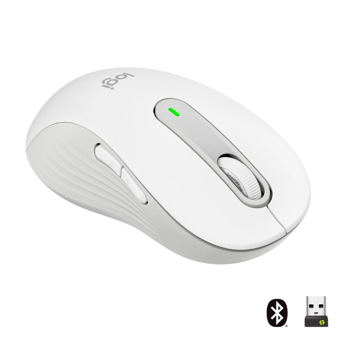 Миша бездротова Logitech Signature M650 L Wireless LEFT Off-White (910-006240)