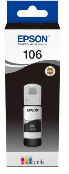 Контейнер з чорнилами Epson для L7160/7180 70мл Photo Black (C13T00R140)