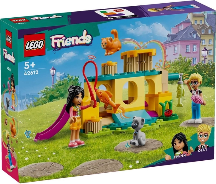 Конструктор Lego Friends Пригоди котячому ігровому майданчик 42612