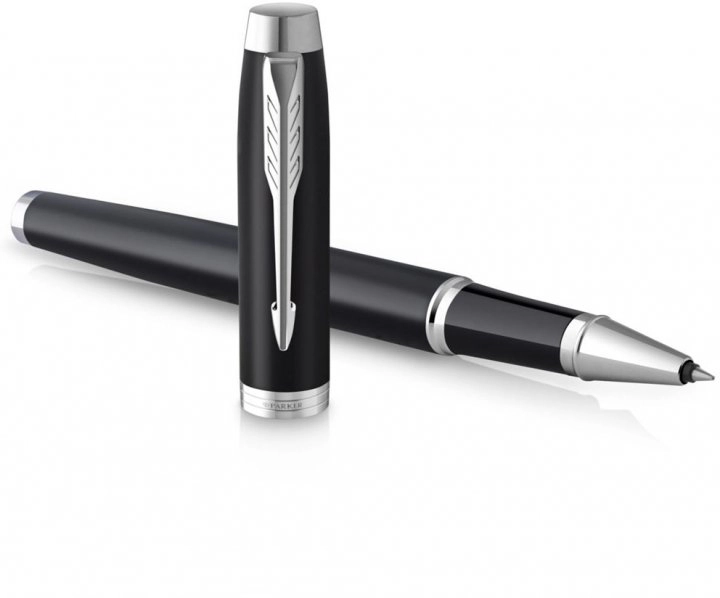 Ручка ролер Parker IM Matte Black хром 26 121