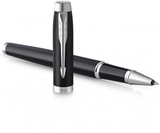 Ручка ролер Parker IM Matte Black хром 26 121