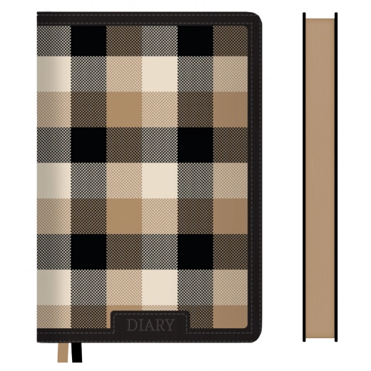 Щоденник датований А5 2025 Leo Planner Brandy 252580